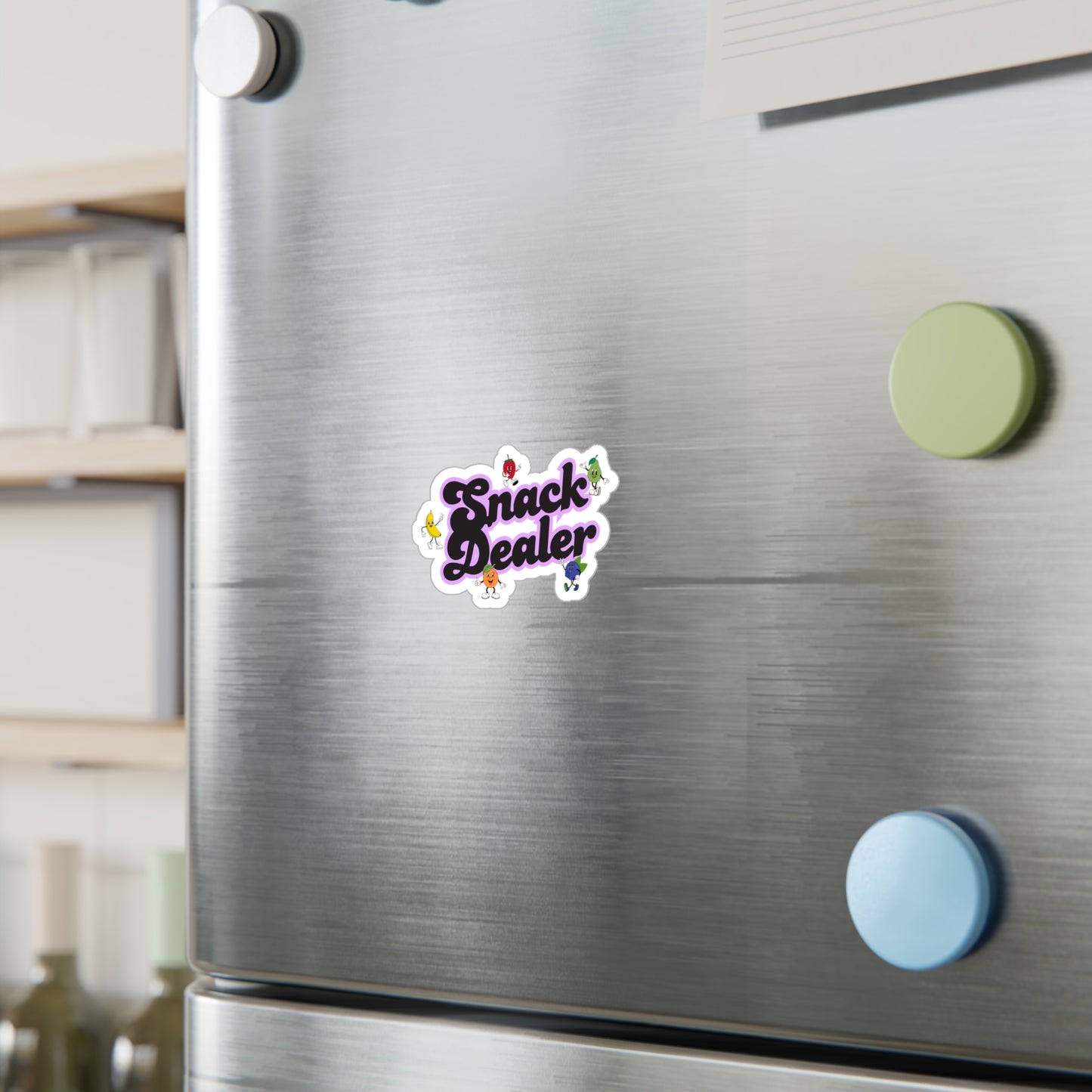 Snack Dealer Funny Fruit Sticker