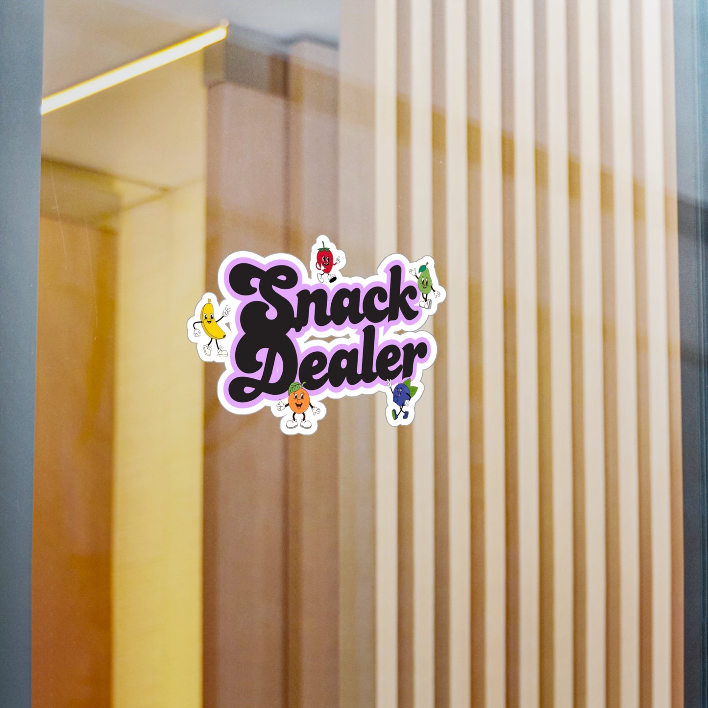 Snack Dealer Funny Fruit Sticker