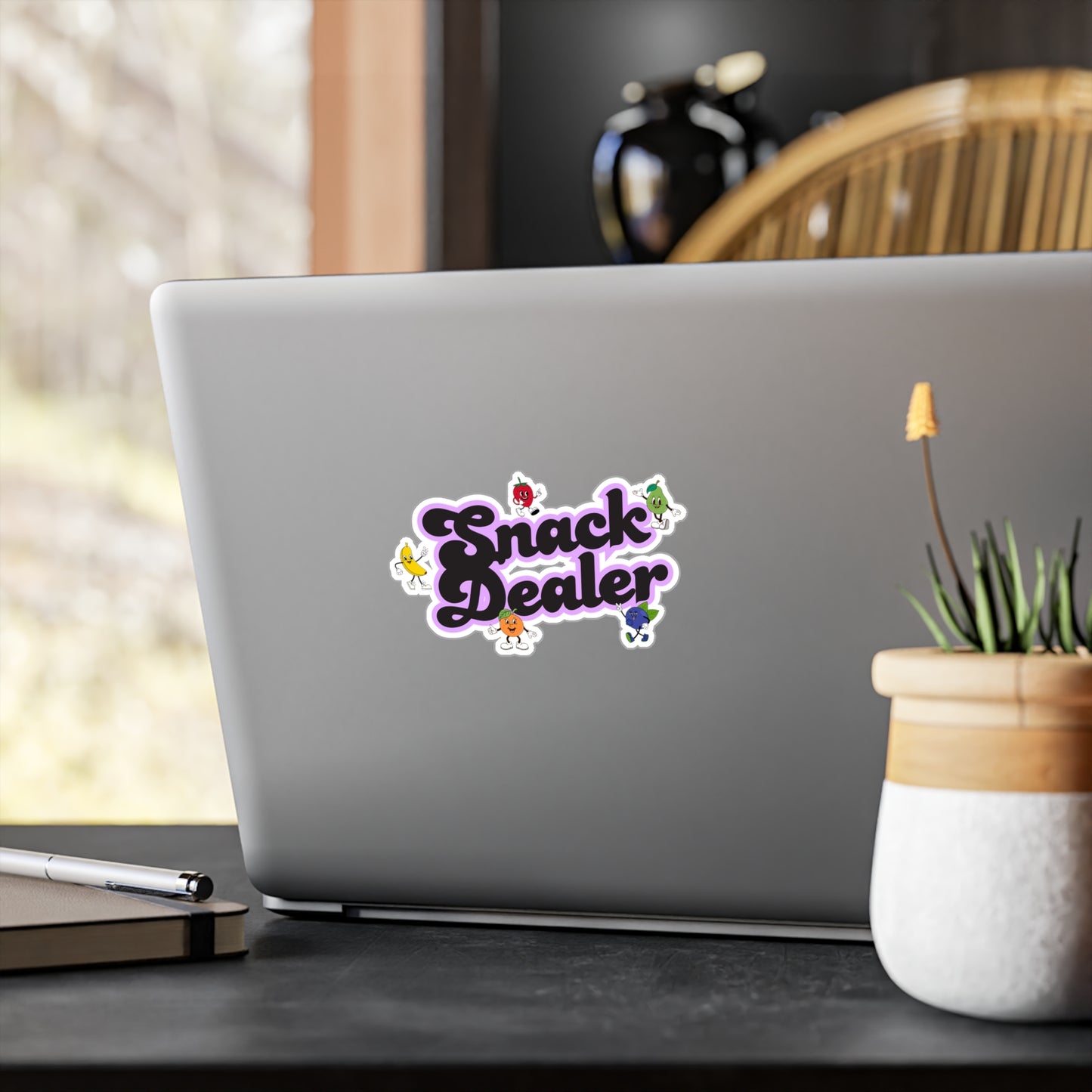 Snack Dealer Funny Fruit Sticker