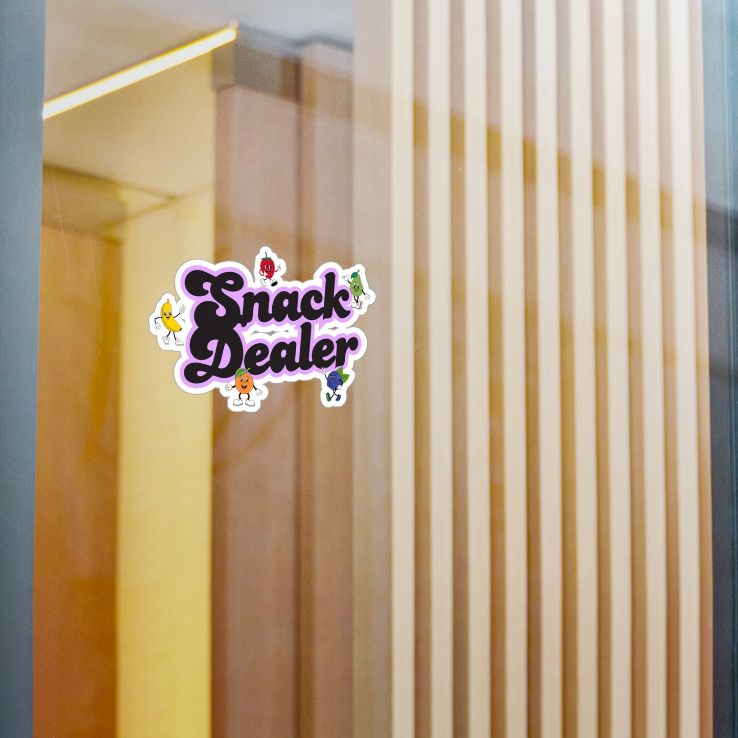 Snack Dealer Funny Fruit Sticker