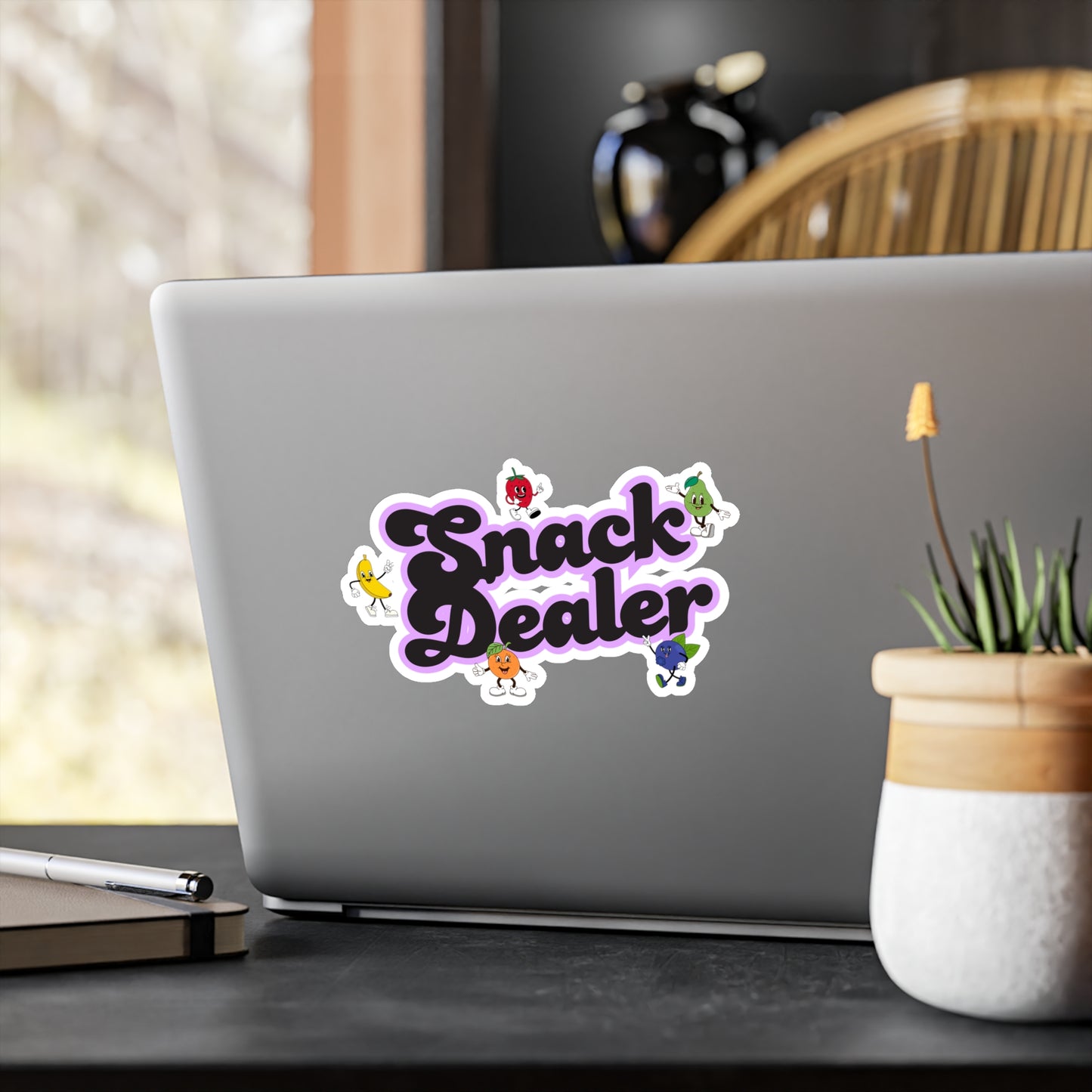 Snack Dealer Funny Fruit Sticker