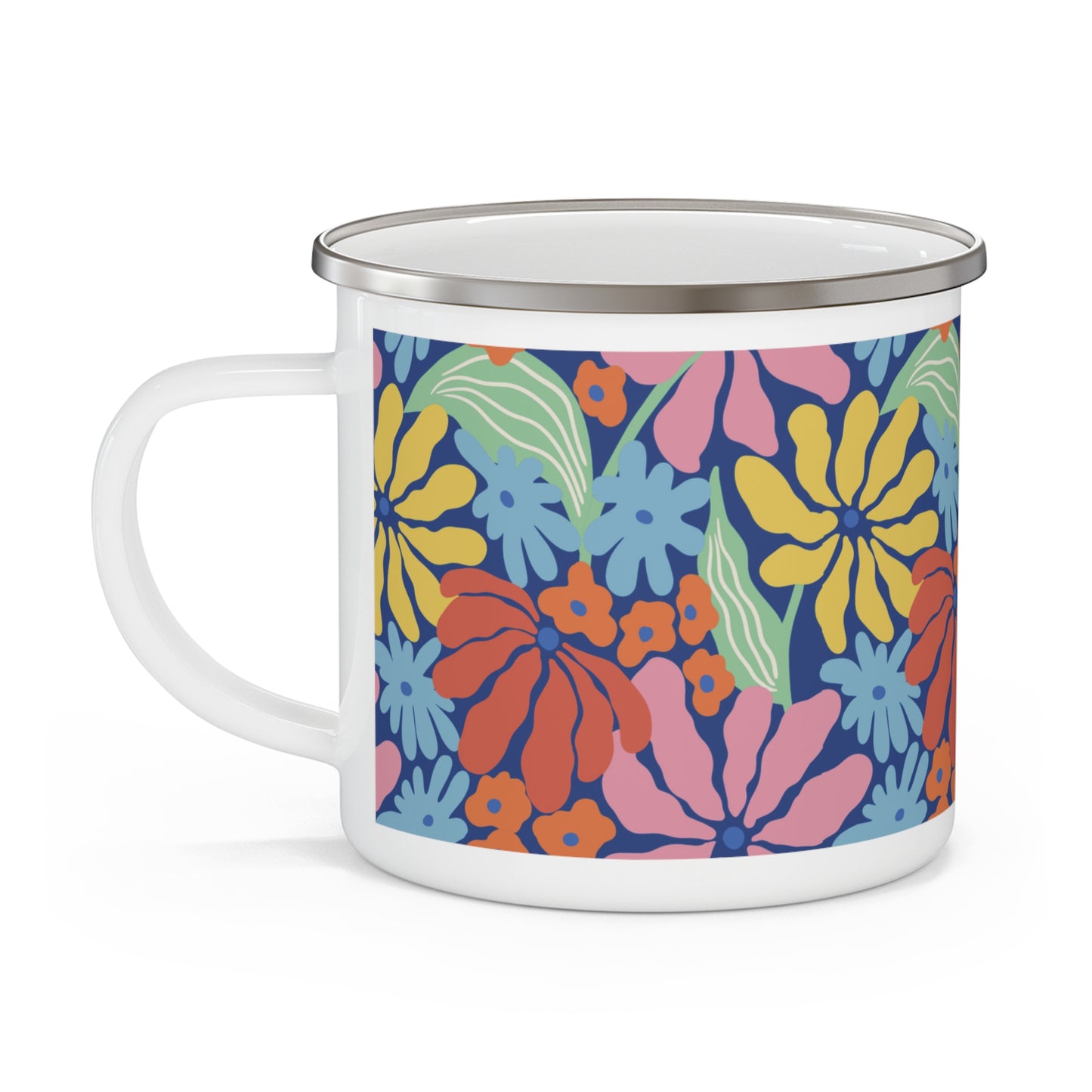 Floral Feral Mamas Club Camping Mug