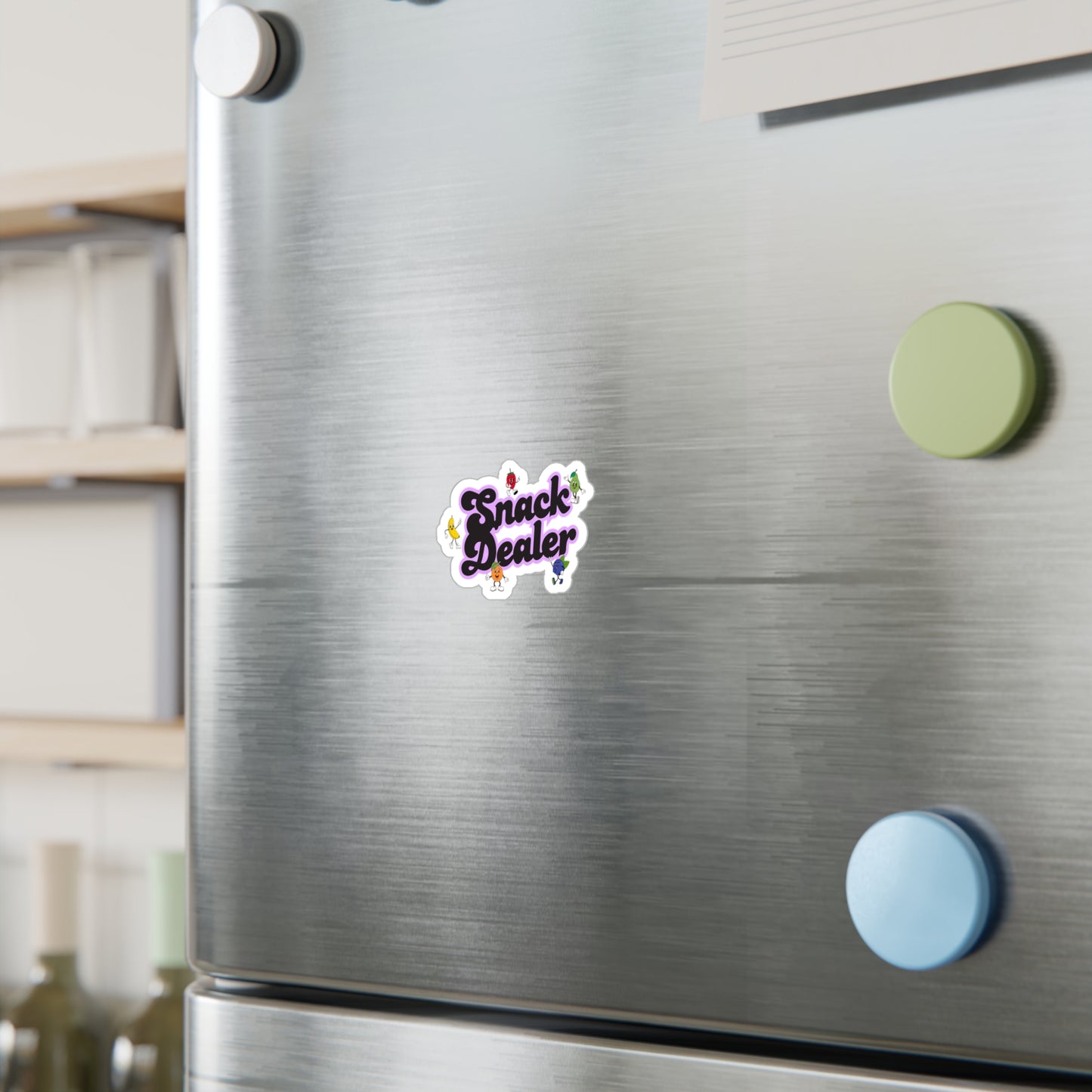 Snack Dealer Funny Fruit Sticker