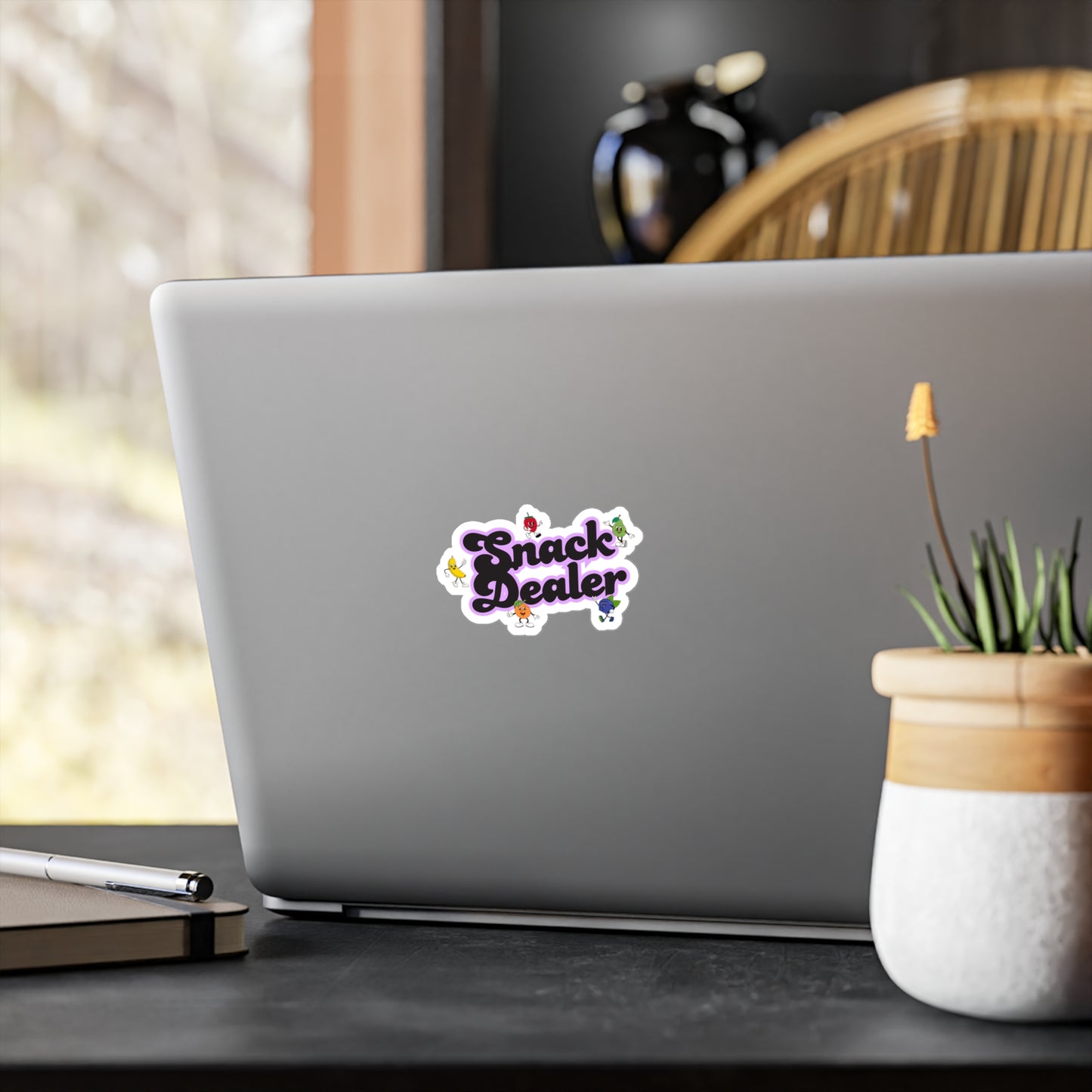 Snack Dealer Funny Fruit Sticker