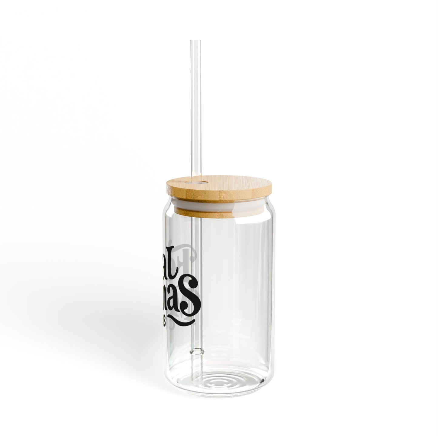 Feral Mamas Club Sipper Glass 16oz, Mama on the Go Iced Coffee Tea Tumbler, Travel Cup Gift for Mom, Fierce Mom Life Mug, Mom Life Glass
