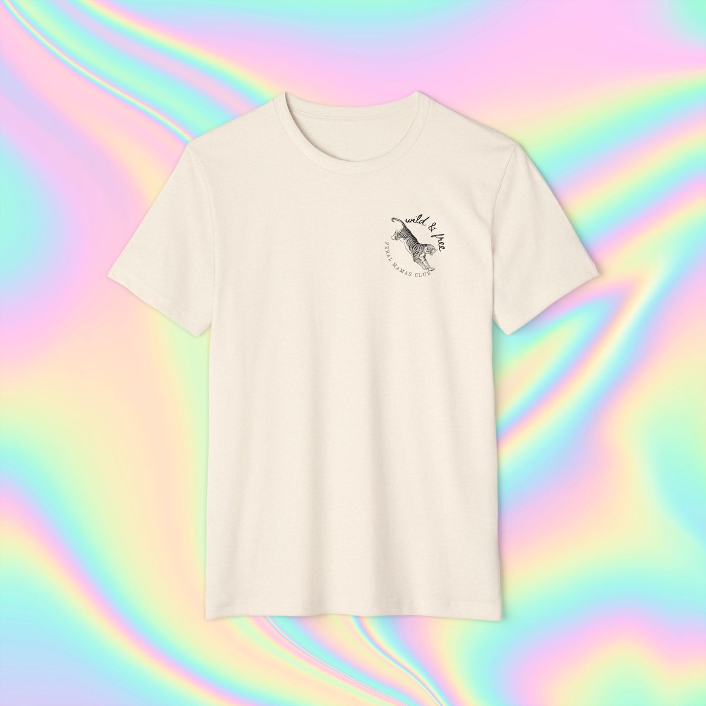 Eco-Friendly Tiger Design T-Shirt - Feral Mamas Club Apparel