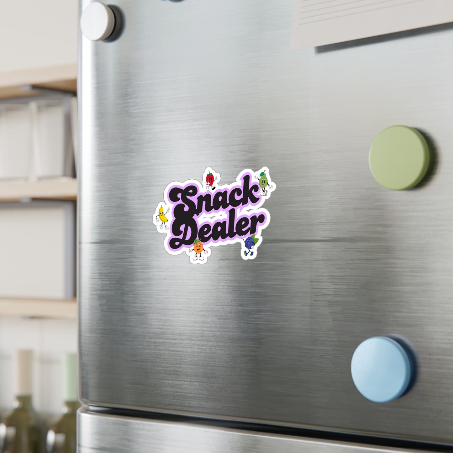 Snack Dealer Funny Fruit Sticker
