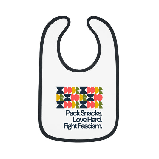 Baby Bib, Fun and Quirky Snack Time Bib, Baby Shower Gift, Eco-Friendly Baby Accessory, Playful and Carefree Design