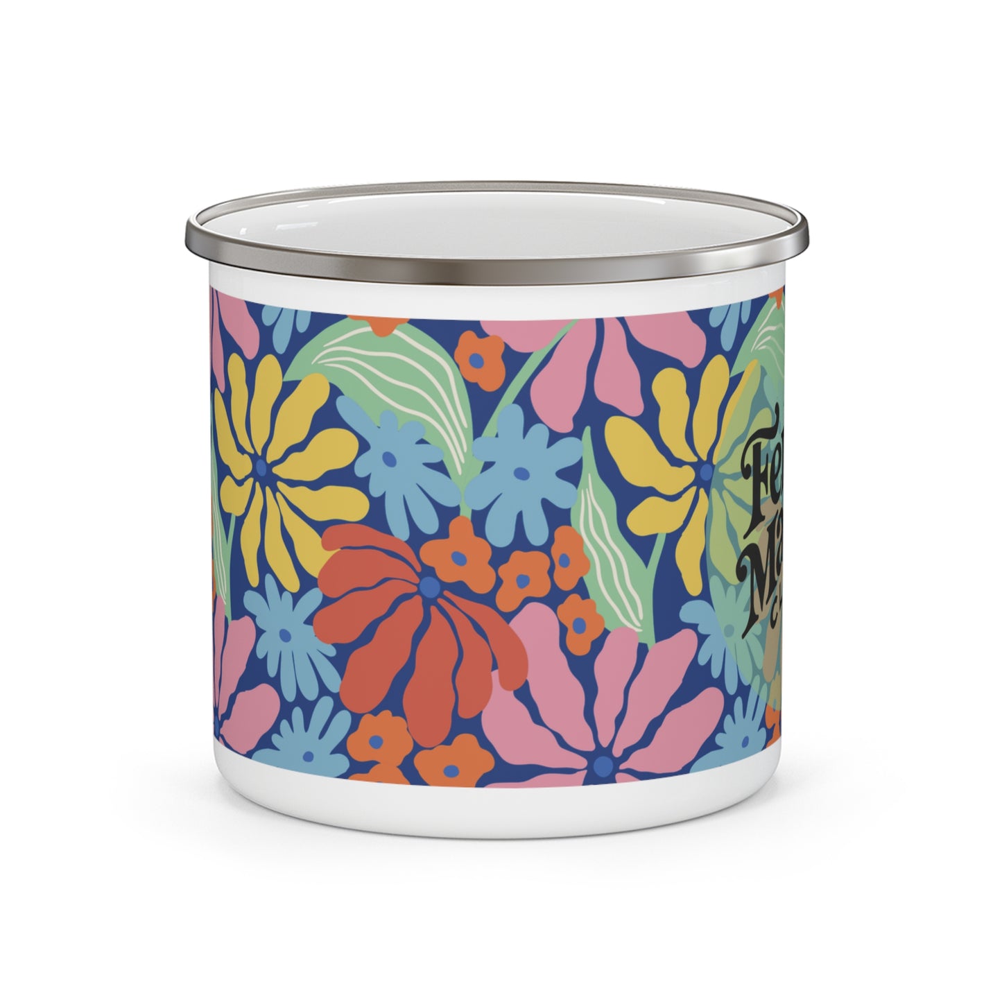 Floral Feral Mamas Club Camping Mug