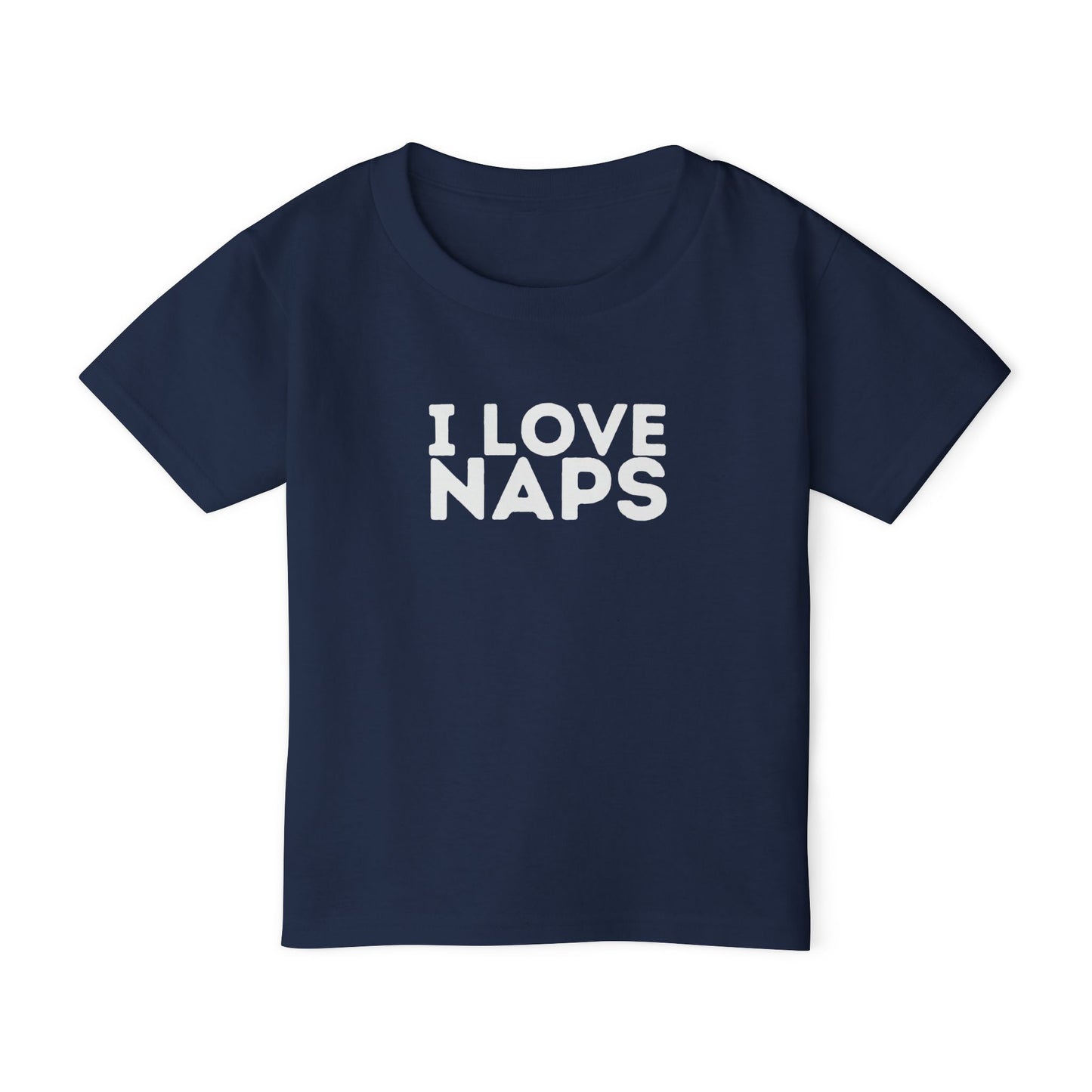 Toddler T-shirt with 'I Love Naps' Design, Fun Kids Apparel, Birthday Gift, Baby Shower, Toddler Wear, Cute Napping Tee