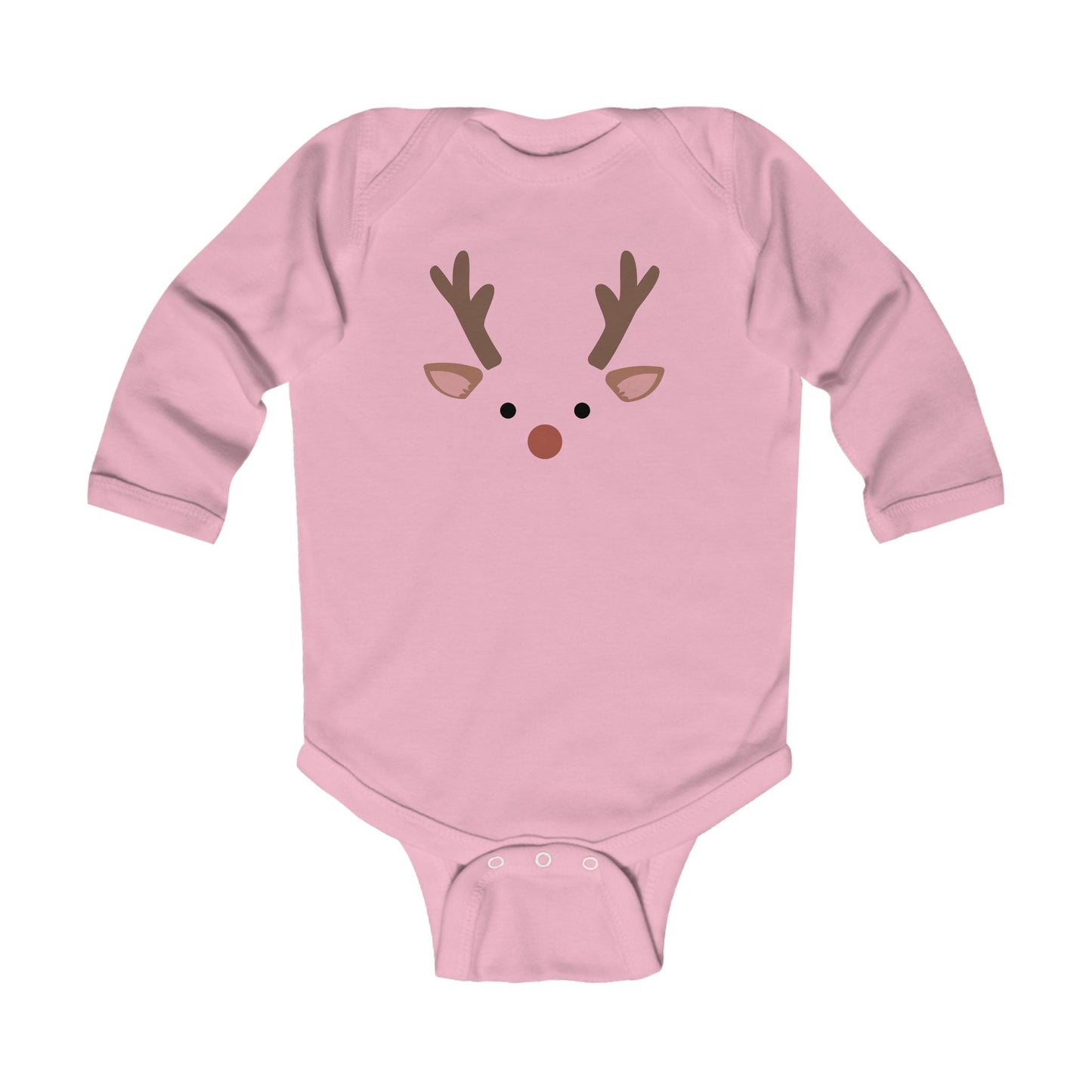 Reindeer Infant Onesie, Baby Long Sleeve Bodysuit, Cute Baby Reindeer Outfit, Matching Mama Reindeer Shirt, Christmas Baby Clothes, Holiday