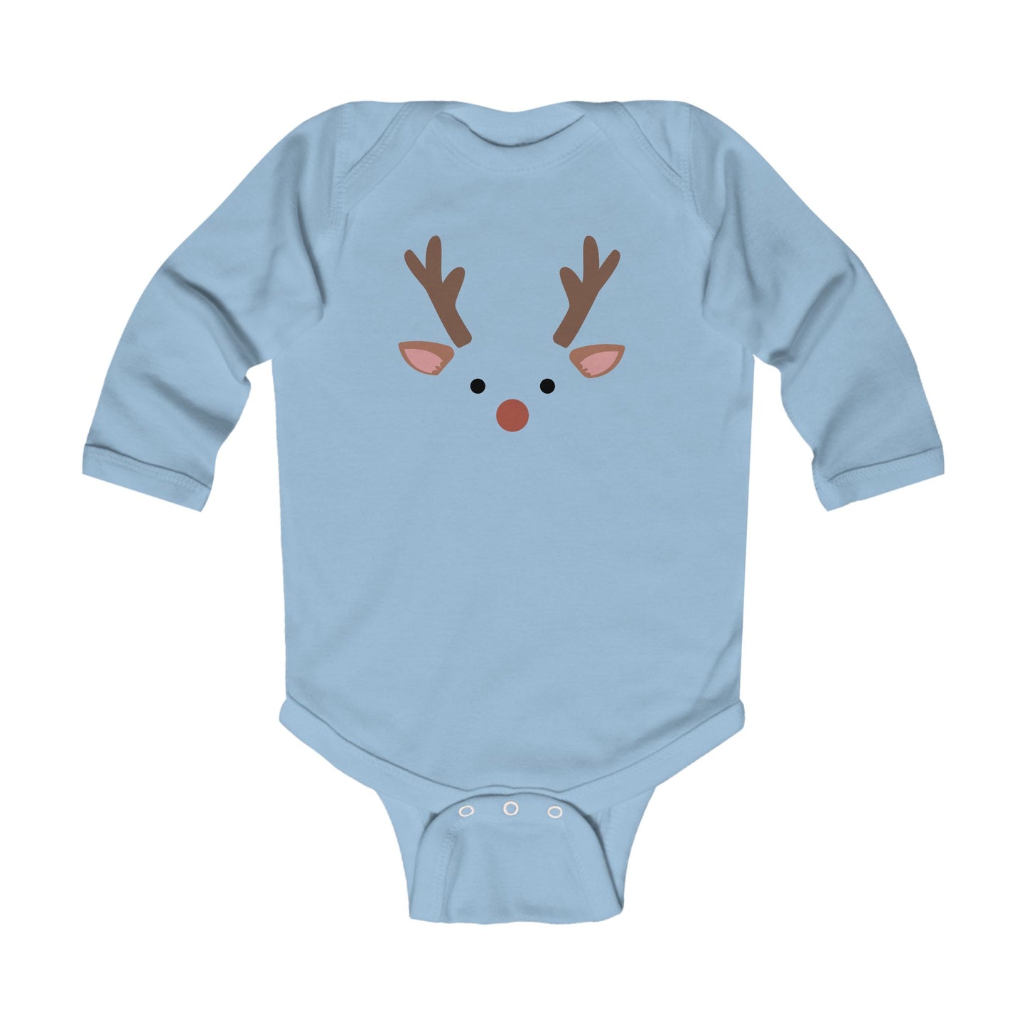 Reindeer Infant Onesie, Baby Long Sleeve Bodysuit, Cute Baby Reindeer Outfit, Matching Mama Reindeer Shirt, Christmas Baby Clothes, Holiday
