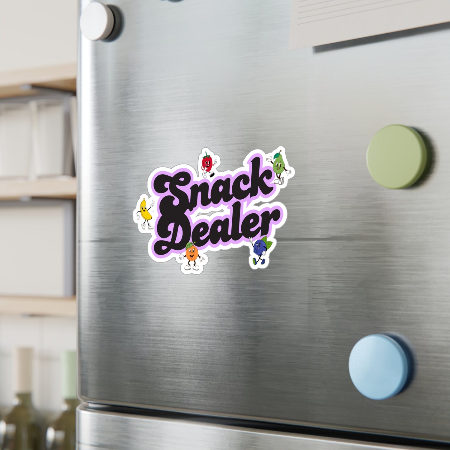 Snack Dealer Funny Fruit Sticker