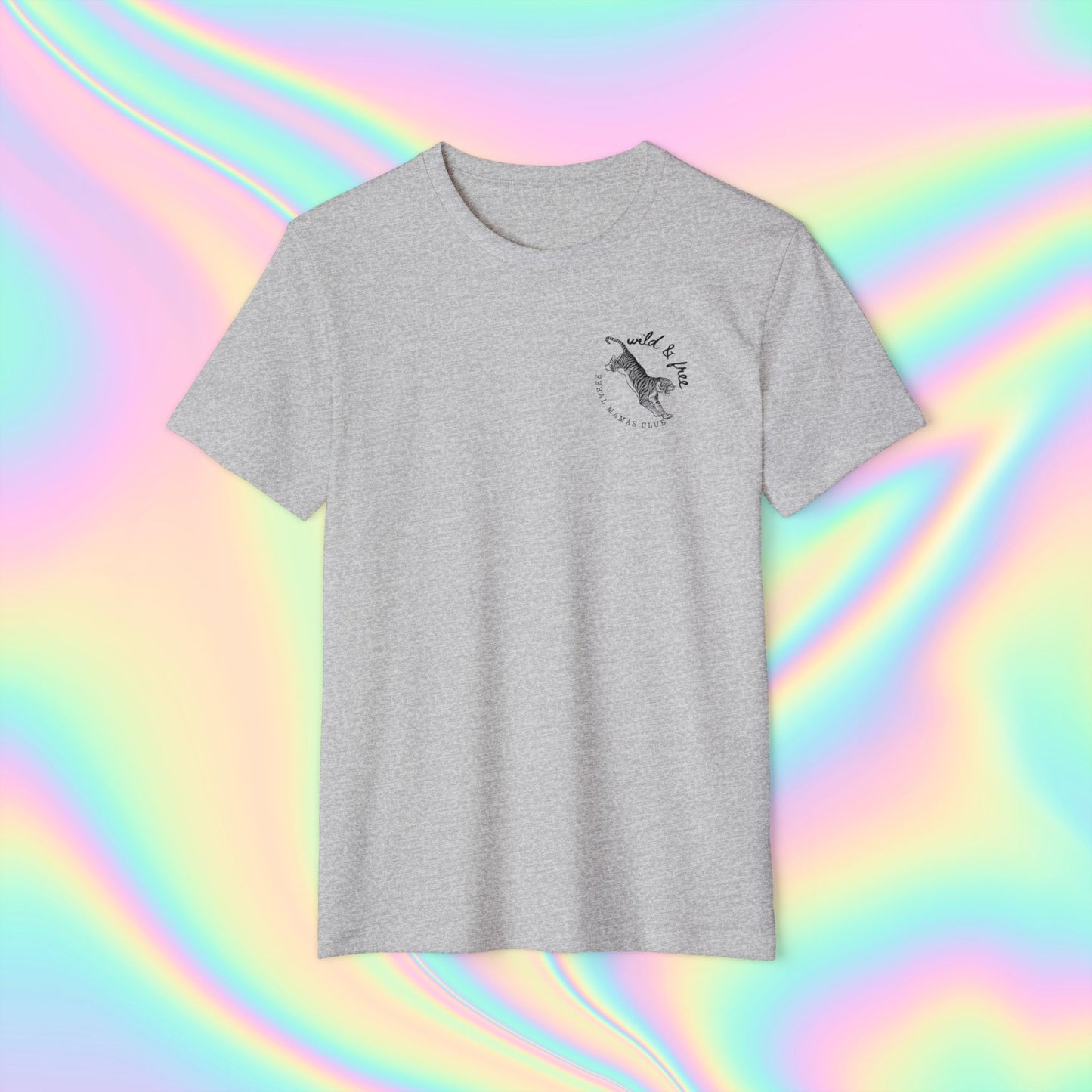 Eco-Friendly Tiger Design T-Shirt - Feral Mamas Club Apparel